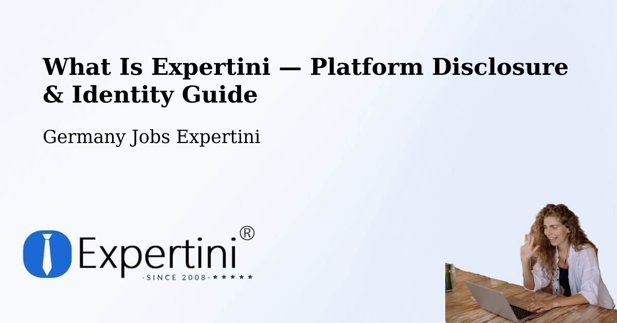 What Is Expertini — Platform Disclosure & Identity Guide – Wolfen
